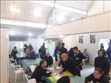 برپایی میز خدمت در نماز جمعه تهران