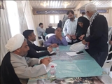 برپایی میز خدمت نماز جمعه تهران