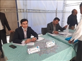 برپایی میز خدمت مسئولین در نماز جمعه شهر تهران