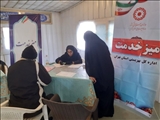 برپایی میز خدمت دستگاهها در نماز جمعه شهر تهران