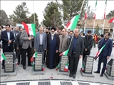 مراسم معنوی میهمانی لاله‌ها در بهشت زهرا (س) برگزار شد