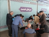 برپایی میزهای خدمت در نماز جمعه تهران