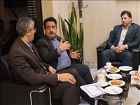 دیدار سرپرست بخشداری کن با رئیس اداره جهاد کشاورزی شهرستان تهران