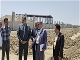 بازدید رئیس ستاد بحران کشور از پروژه سایت مدیریت بحران بخش آفتاب