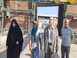بازدید فرماندار تهران از واحد صنعتی آسیب‌دیده در جنگ تحمیلی