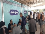 برگزاری میز خدمت نماز جمعه تهران