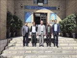 بازدید فرماندار تهران از دبیرستان ماندگار البرز در هفته فرهنگی تهران