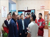 بازدید فرماندار تهران از مرکز عملیات اضطراری هلال احمر استان