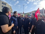 حضور و بازدید میدانی فرماندار تهران از مراسم تشییع پیکر مطهر رهبر شهید انقلاب