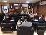 دیدار اعضای شورای اسلامی و دهیار روستای رسالت با بخشدار آفتاب