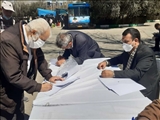 میز خدمت و دیدار مردم با مسئولین در مصلی تهران برگزار شد