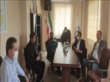 بازدید میدانی بخشدارآفتاب از روستاهای تابعه بخش آفتاب