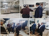 بازدید بخشداری مرکزی تهران از کارخانه تولید شکلات در روستای سرخه حصار