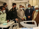 عیادت فرماندار تهران از مجروحان فراجا