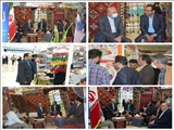 بازدید سرپرست بخشداری مرکزی تهران از اولین نمایشگاه نمانام‌ (برند) روستایی
