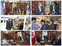 بازدید سرپرست بخشداری مرکزی تهران از اولین نمایشگاه نمانام‌ (برند) روستایی