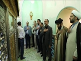 آئین غبار روبی امام زاده علی اکبر (ع) روستای پلائین 