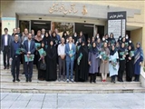 آیین گرامیداشت کارمندان دانشگاه الزهرا (س) به مناسبت آغاز هفته دولت و روز کارمند 