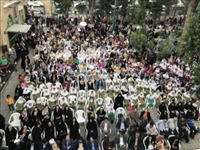 جشن بزرگ دختران بخش آفتاب