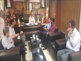 جلسه مشورتی اعضای شورای اسلامی روستای مرتضی گرد با بخشدار آفتاب