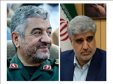 تقدیر سردار سرلشگر محمد علی جعفری از فرماندار تهران
