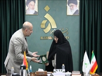  با هدف تقویت همکاری‌های دوجانبه؛ رئیس دانشگاه الزهرا(س) با هیأت دانشگاه کوفه عراق دیدار کرد