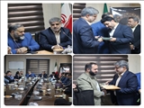 مراسم تودیع و معارفه سرپرست بخشداری کن