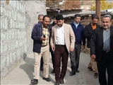 بازدید سرپرست بخشداری کن از روستای وردیج