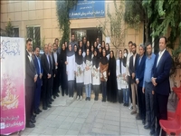 تقدیر بخشدار آفتاب از پرستاران و کادر درمان مرکز جامع بهداشتی و درمانی امام محمدباقر(ع) روستای مرتضی گرد به مناسبت روز پرستار