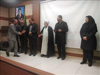 برگزاری آیین گرامیداشت هفته بسیج در بخشداری آفتاب