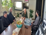 دیدار مشاور و مدیر حوزه فرماندار و هیات همراه با معاونین بسیجی سپاه حضرت محمد رسول الله تهران بزرگ