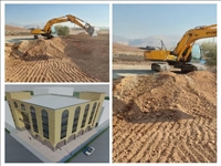 آغاز عملیات پروژه عمرانی مجتمع فرهنگی، اداری و خدماتی روستای مسگرآباد