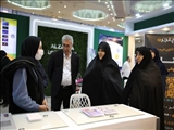 بازدید رئیس دانشگاه الزهرا(س) از نمایشگاه دستاوردهای پژوهش، فناوری و فن بازار