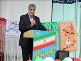 جشن دهه فجر انقلاب اسلامی در دبستان امام موسی کاظم (ع) منطقه ۵ تهران با حضور فرماندار تهران