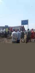 حضور میدانی  و پیگیری مستمر قاسم