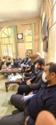 جلسه رفع مشکلات موجود ناشی از سیلاب